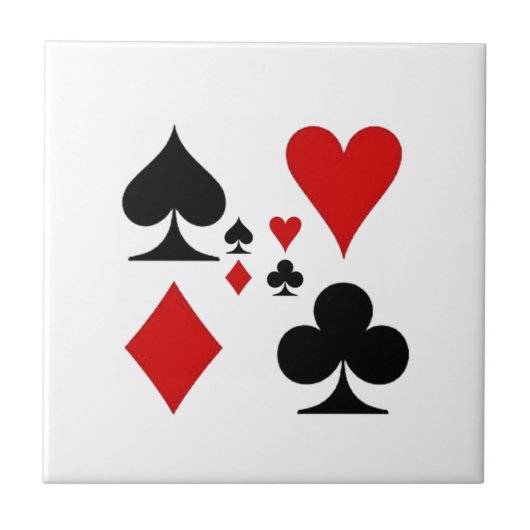 CARREAU CADEAUX DE SUITES DE CARTE DE JEU (Devant)