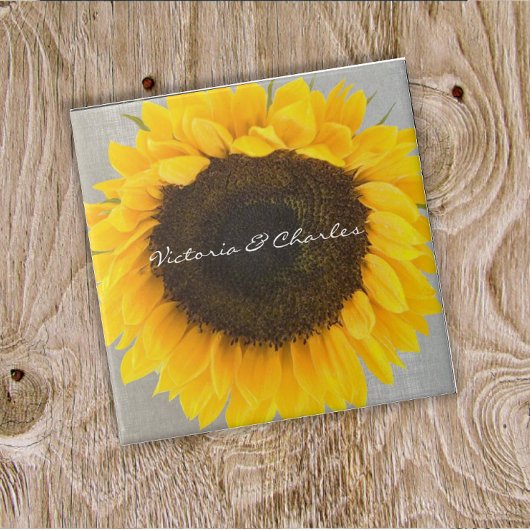 Carreau Cadeaux de tournesol