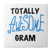 Carreau Cadeaux Gram Bleu Totalement géniaux (Devant)