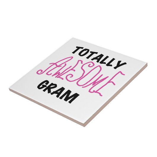 Carreau Cadeaux rose Gram Totalement géniaux (Côté)