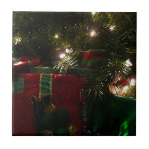 Carreau Cadeaux sous l'arbre de Noël