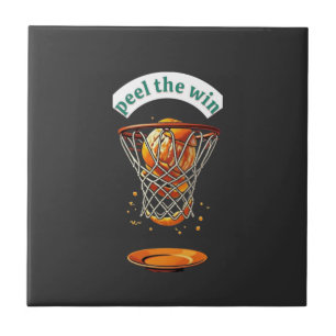 Carreau Cadeaux uniques pour amateur de basketball décorti