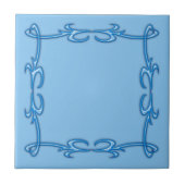 Carreau Cadre bleu (Devant)