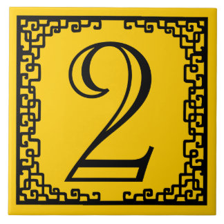 Carreau Cadre de travail en fer Numéro de rue personnalisé