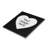 Carreau Cadre photo en forme de coeur (Côté)