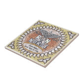 Carreau Caduceus wings rn nurse (Côté)