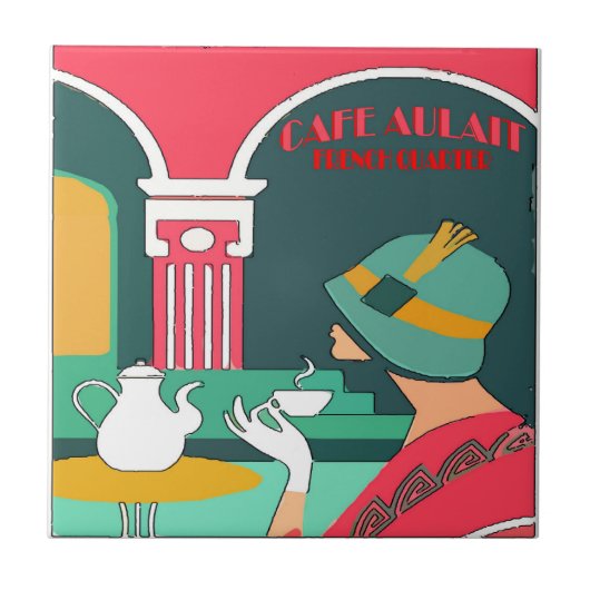 Carreau Cafe Aulait, Quartier Français (Devant)