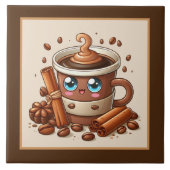 Carreau Café bar, boutique ou cuisine à thème Café (Devant)