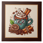 Carreau Café bar, boutique ou cuisine à thème Café (Devant)