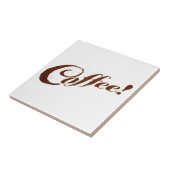 Carreau Café de marcs de café - tuile (Côté)