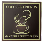 Carreau Café et amis (Devant)