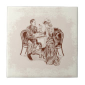 Carreau café et amour (Devant)