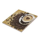 Carreau Café et amour (Côté)