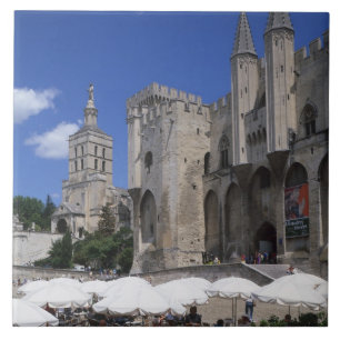 Carreau Café, Le Palais des Papes, Avignon, Vaucluse,