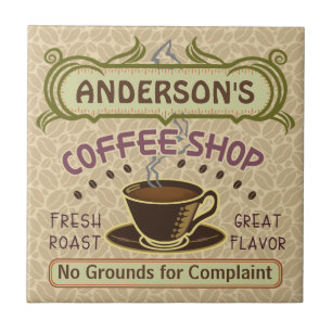 Carreau Café-Shop avec Coupe Créez votre propre personna