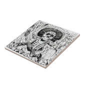 Carreau Calavera Oaxaqueña par José Guadalupe Posada 1903 (Côté)