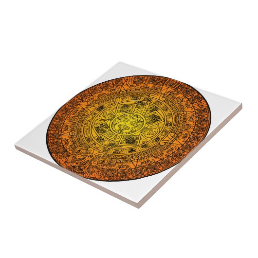 Carreau Calendrier maya (Côté)