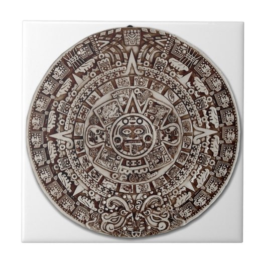 Carreau Calendrier Maya/Azt2que (Devant)