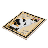 Carreau Calico Cat Personnalisé (Côté)