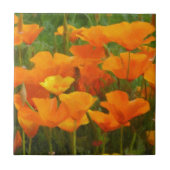 Carreau California poppy impastèque (Devant)