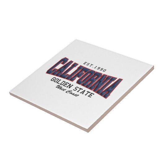 Carreau Californie 3D (Côté)