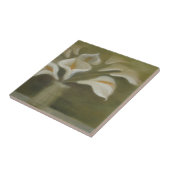 Carreau Calla Coupe Les Fleurs Dans Un Vase Artistique Enc (Côté)