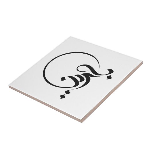 Carreau Calligraphie arabe (Côté)