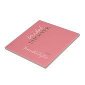 Carreau Calligraphie Chic Mariage Minimaliste (Côté)