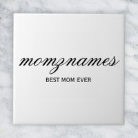 Calligraphie personnalisée du nom pour la meilleur