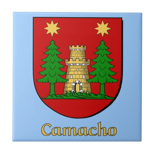 Carreau Camacho Family Shield (Devant)