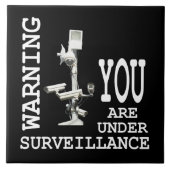 Carreau caméras vidéo de surveillance (Devant)