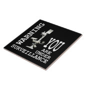 Carreau caméras vidéo de surveillance (Côté)