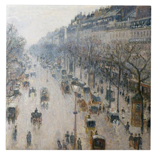 Carreau Camille Pissarro - Boulevard Montmartre (Devant)