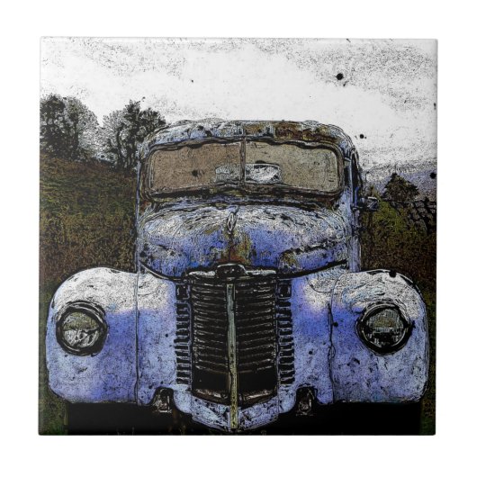Carreau Camion vintage (Devant)
