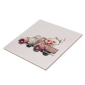 Carreau Camion Vintage rose (Côté)