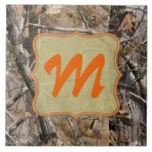 Carreau Camo Camouflage Chasse Véritable Monogramme Displa (Devant)