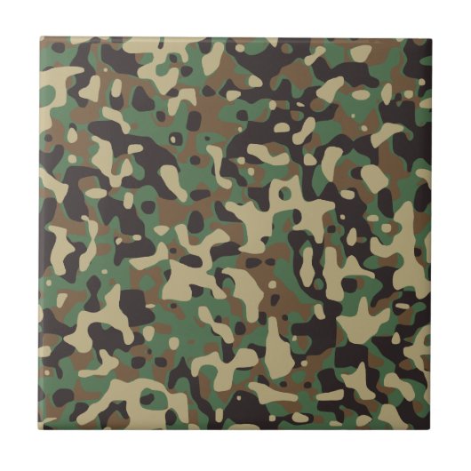 Carreau Camo forêt (Devant)