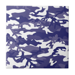 Carreau Camouflage bleu