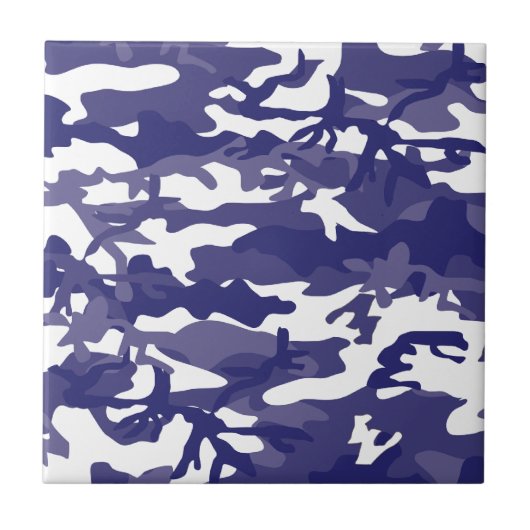 Carreau Camouflage bleu (Devant)