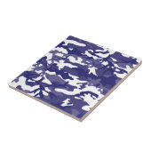 Carreau Camouflage bleu (Côté)