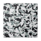 Carreau Camouflage de poussière de neige (Devant)