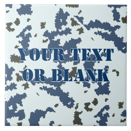 Carreau Camouflage d'hiver (Devant)