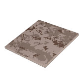 Carreau Camouflage du désert du Marpat du Corps des Marine (Côté)
