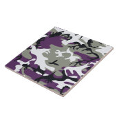 Carreau Camouflage pourpre (Côté)