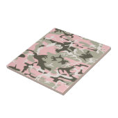 Carreau Camouflage rose et vert, Militaire, Armée (Côté)