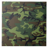 Carreau Camouflage Vert Militaire (Devant)