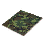 Carreau Camouflage Vert Militaire (Côté)