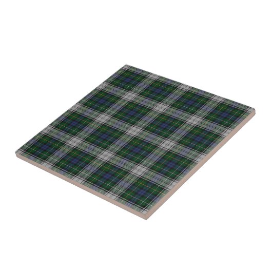 Carreau Campbell Chasse Clan Tartan Motif Plaid (Côté)