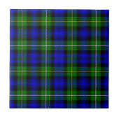 Carreau Campbell tartan bleu vert plaid (Devant)