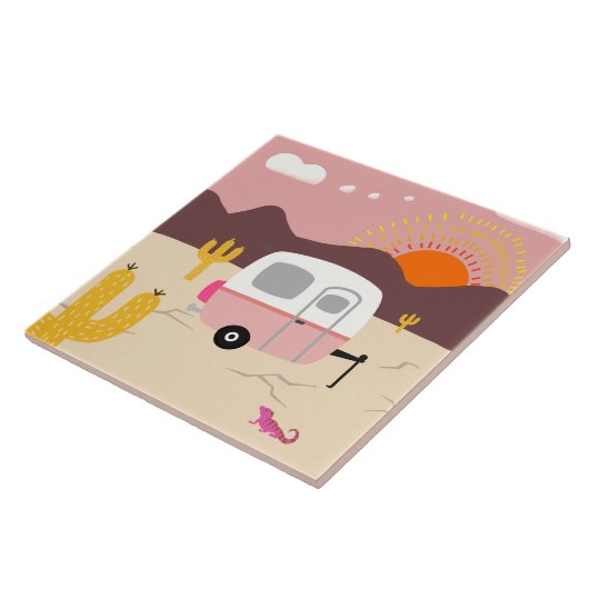 Carreau Camping du désert (Côté)